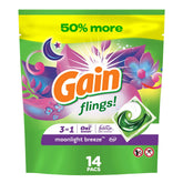 Gain Flings Pod -Moonlight Breeze 14 Ct, 12/cs.
